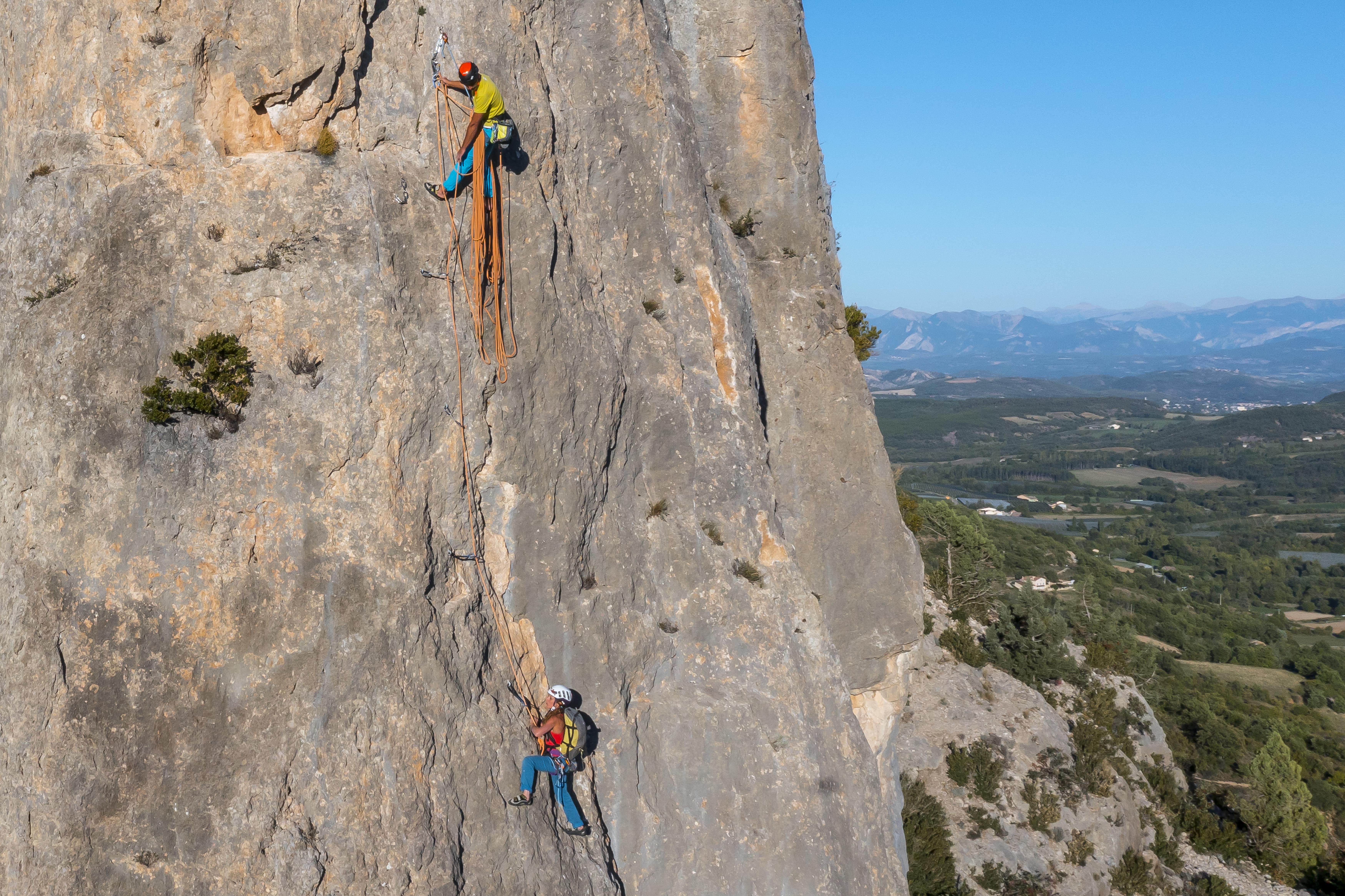 Accompagnateurs séjours escalade à Orpierre